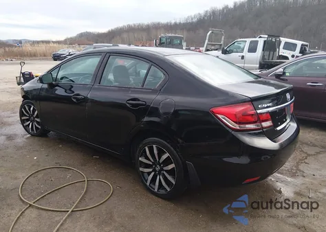 2015 Honda Civic Ex-L from USA, damaged, VIN 2HGFB2F91FH540596